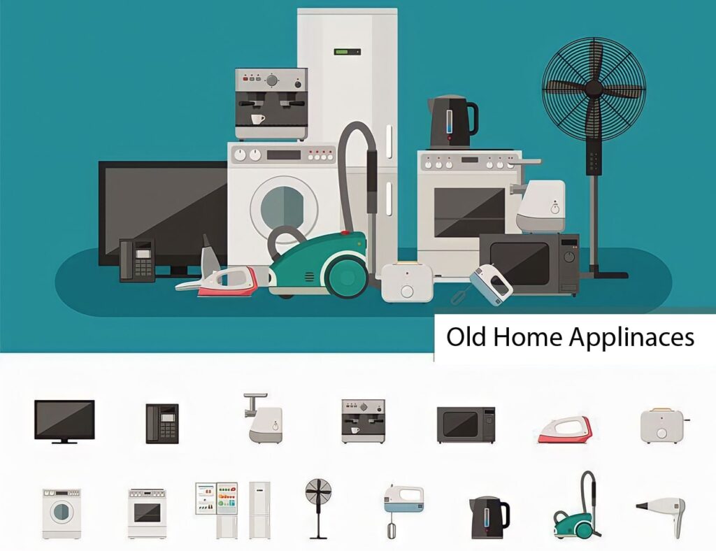 Old home store appliances sale